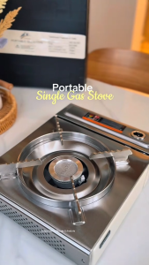 FINNNA Portable Butane Gas Stove 100% Original 2 IN 1 Outdoor Indoor Camping Stove Safe Powerful Firepower