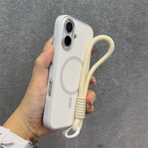 MagSafe Wireless Charging Phone Case for Apple 16 pro Max Skin-like Silicone Protective Cover for Men And Women Couples