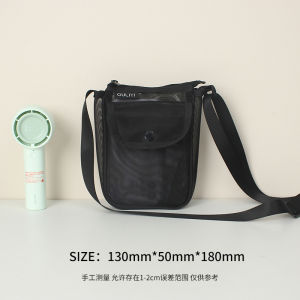 Túi Đeo Chéo Lưới Nhẹ Túi Đeo Vai Đơn Túi Đựng Điện Thoại Di Động Ngoài Trời Cho Nữ Túi Đựng Văn Phòng Phẩm Túi Đựng Đồ Thủ Công