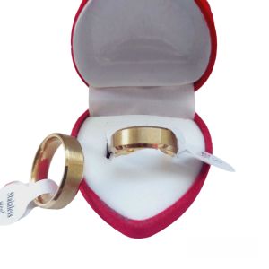 Cincin Couple Titanium Antikarat Cincin Pasangan Tunangan Free Box