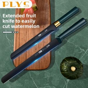 plys | Large Fruit Knife for Watermelon Cutting Sharp Extended Blade