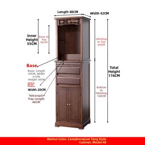 WANGJIXIANG | Home Wooden Religious Altar Cabinet