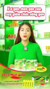 Mát gan PQA hộp 10 ống  Người suy giảm chức năng gan do viêm gan. Người men gan cao lở ngứa mề đay dị ứng do chức năng gan kém.
