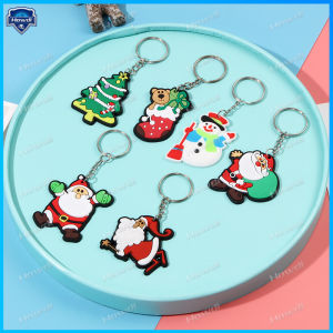 Christmas Santa Claus Key Chain Soft Cartoon Key Chain