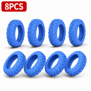 8PCS Suitcase Wheel Protector Covers Rubber Luggage Wheel Covers for Spinner Wheels Quiet Rolling Practical Travel Accessories