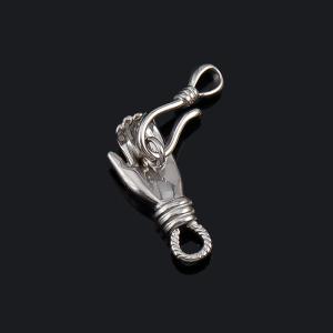 ** New Sale Stainless Steel Hand-Shape Toggle Connectors DIY Jewelry Making Bracelet Clasps Bulk Accessories