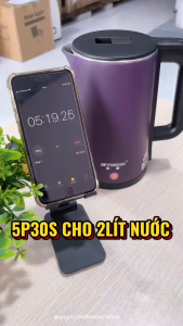 Ấm siêu tốc inox dung tích 2 lít chính hãng nội địa Trung Peskoe - Việt Bắc Car Store