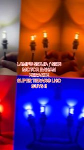 (DAPAT 4pcs) Lampu LED Jagung T10 Senja Kota Sein 5mata 5 Titik Mata Mobil Motor by Einstein-Store