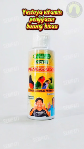 SEMPATI Yestoya Formula Herbal Probiotik Vitamin Penggacor Burung Murai Lovebird Kacer Kenari Minuman Herbal Burung Kicau Gacor Maksimal