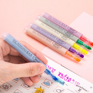 Deli Highlighter Pen Pena Stabilo isi 6 pcs S624