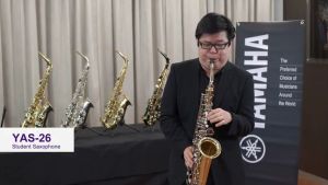 Yamaha อัลโตแซกโซโฟน Eb Alto Saxophone รุ่น YAS26