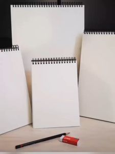 Professional Sketchbook Thick Paper Spiral Notebook Art School Supplies Pencil Drawing Notepad