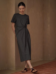 hacikis | Commuter Elegant Waist Slimming Straight Dress