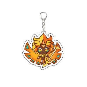 Game Cookie Run Eternal Sugar Hollyberry Shadow Milk White Lily Silent Salt Acrylic Keychain Cute Pendant Valentines Day Gift