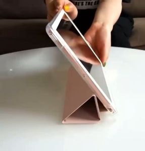 Flip Case Transparan Soft untuk OPPO PAD AIR & LENOVO XIAOXIN dengan Slot Pen