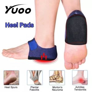 Yuoo 1 Cặp Ống Bọc Bảo Vệ Gót Chân Sau Miếng Đệm Gót Chân Thoáng Khí Miếng Bảo Vệ Gót Chân Bằng Gel Có Thể Điều Chỉnh Miếng Bọc Vòm Có Thể Giặt Được Bộ Dụng Cụ Hỗ Trợ Giảm Đau Khô Nứt Nẻ Hỗ Trợ Bàn Chân Phẳng