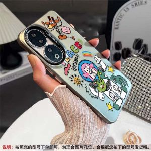 Honor 400 Phone Case Cartoon Buzz Lightyear Full Cover Cute Anime Protective Shell for Men And Women Anti-Fall Glossy Hard Shell