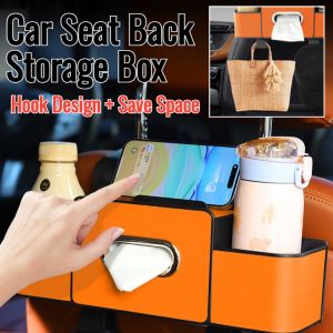 Car Seat Back Drawer Box Bag Car Multifunctional Storage Box Tissue Box Organizer Storage Bag Seat Back汽车座椅后背抽纸盒