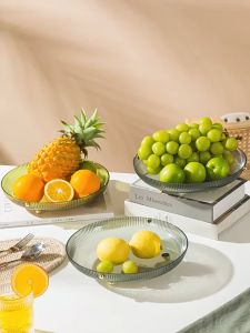 JUNE ถาดใส่ขนม ถาดใส่ลูกอม ถาดใส่ผลไม้ ใส่ขนมขบเคี้ยวสำหรับห้องรับแขก เรียบหรู