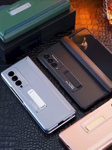 Full Protection Magnetic Fold Hinge Phone Case Cover for Samsung Galaxy Z FOLD 6 FOLD6 ZFOLD6 Z Fold 5 Fold5 ZFOLD5 Shockproof Armor Case With Bracket Stand Holder Hard Slim Matte Case Built-in Screen Protector & Magnetic Kickstand Case (SG Local Seller)