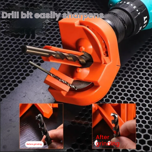 Electric Drill Bit Sharpener 2-16mm Diamond Milling/Twist Drill Bit Sharpener Disposable Double-sided Polishing Grinding Tools