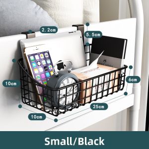 Bathroom Kitchen Storage Basket Hook Drying Rack Shelf Bedside Hanging Basket Organizer Lotts Brand Non-Pierced Japanese Style