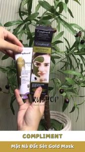 Mặt Nạ Hoạt Tính COMPLIMENT GOLD MASK 80 ML - Chống Lão Hóa Phục Hồi Các Tế Bào Làm Sạch Sâu Tăng Độ Săn Chắc Và Đàn Hồi Giảm Dầu Nhờn Giảm Thâm Nám Da Sáng Khoẻ Nâng Cơ Tức Thì Làm Da Căng Mịn Rạng Rỡ Đều Màu Cova B Trox & Collagen | Moska