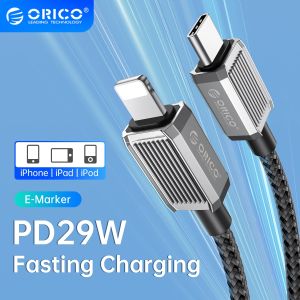 ORICO Cáp USB C 29W PD USB Cáp Cho iPhone 14 13 11 12 Pro Max Điện Thoại Sạc Nhanh Date Phụ Kiện Dây Sạc iPad