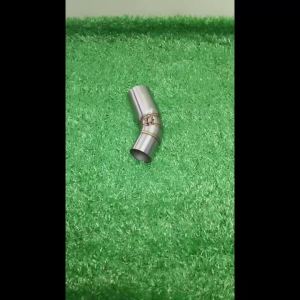 1pcs Stainless Steel Motorcycle Exhaust Pipe Connector Mid Section for Benelli Leoncino 500 Mid Section Conversion.