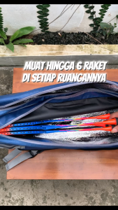 Tas Badminton Ransel - Thermo 2 Ruangan | Anti Air