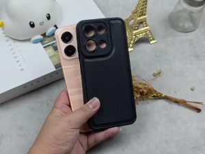 Case Redmi 15C / Poco C85 Soft Case Leather Pro Casing TPU Lembut Tekstur Kulit Anti Benturan Fids Store