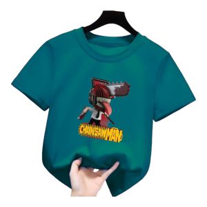 baju kaos anak gambar chainsaw man usia 2-10 tahun censomen