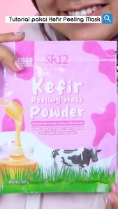 KEFIR PEELING MASK POWDER SR12 Masker Wajah Untuk Semua Jenis Kulit Serta Skin Berier 50 g