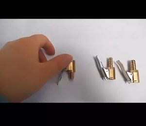 Brass Car Tyre Inflator Valve Connector Air Chuck Tire Clip Lock-On Car Adapter P7042 P7043 P7044