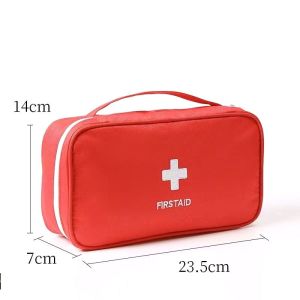 Portable Outdoor Emergency First Aid Pouch Bag Survival Medical Organizer (Bag Only)