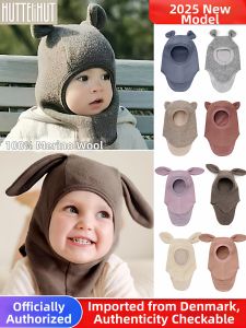 HUTTELIHUT | Thermal Toddler Hat for Winter One-piece Neck Design