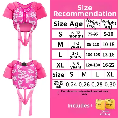 spraesidio | Beginner Child Swimming Float Suit