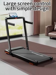 3.5HP Treadmill - 15KM/H Small-Sized Silent and Shock-Absorbing Ideal for Indoor Fitness at Home Multi-functional Folding Treadmill for Home Use Suitable for Both Men and Women
