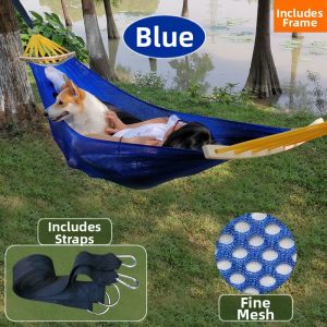XSR | Anti-tilt Single Outdoor Ice Silk Mesh Hammock