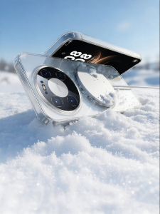 FIVI | Cooling Magnet Ultra-thin Drop Protection Transparent with Stand Phone Case