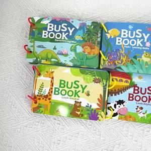 Sách Giáo Dục Yên Tĩnh Cho Trẻ Tập Đi Có Dán Hình Có Thể Tái Sử Dụng Sách Hoạt Động Bận Rộn Mầm Non Đồ Chơi Cảm Giác Cho Trẻ Em Từ 4-8 Tuổi
