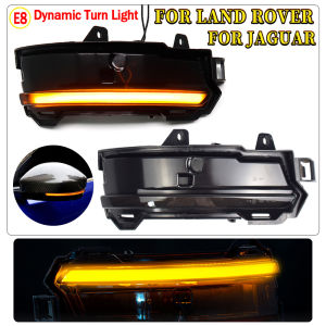 2x Dynamic LED Turn Signal Side Rearview Mirror Light For Land Rover Range Rover Evoque 2014-2018 Velar 2018 Discovery Sport