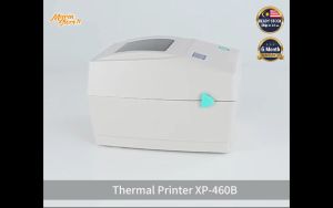 USB A6 Courier Paper Barcode One Side Thermal Printer AWB Waybill Shipping Consignment Note Pencetak Kertas Kurier