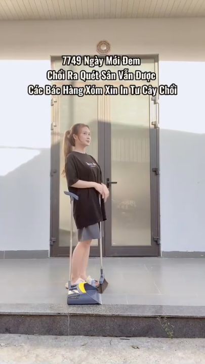 Bộ Chổi Quét Nhà Kèm Hốt Rác Cán Dài 2 trong 1 tiện Lợi, Chổi Quét Nhà Kèm Hót Rác Thông Minh, Cao Cấp