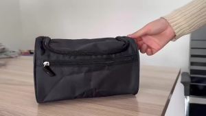 Zipper Polyester Men Business Portable Storage Bag Toiletries Organizer Women Travel Cosmetic Bag Hanging Waterproof Wash Pouch