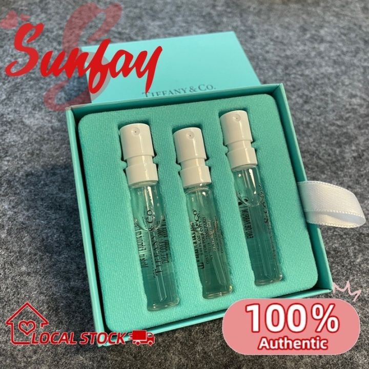 【Sample/Vial】Tiffany & Co Vial Kit (with Sparyhead), 1.2mlX3 (Classic