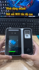 Máy Chấm Công Khuôn Mặt & Vân Tay Ronald Jack AI24-B Công Nghệ Mới Nhận Diện Siêu Nhanh (Bảo hành 1 năm chính hãng)