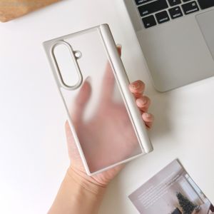 Anti-Slip Cooling Frosted Transparent Liquid Skin Sensation Ultra-Thin Folding Screen Protective Case