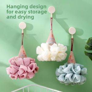 PISSA | Cute Ice Cream Design Bath Flower Dual Use Loofah Large