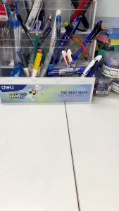 Kẹp bướm kim loại văn phòng Deli - Set 6/8 chiếc - Màu vàng hồng --